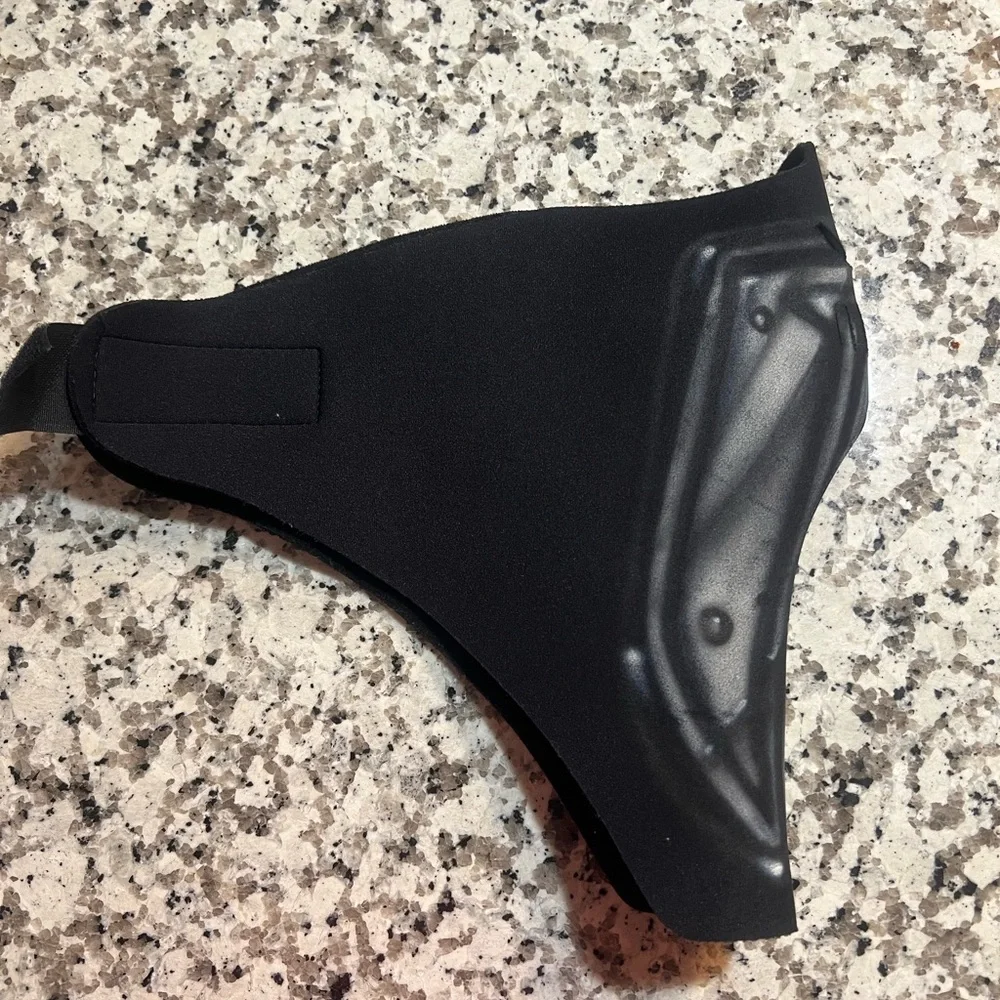 RuffRyders Black and Gray Graphic Neoprene Mask